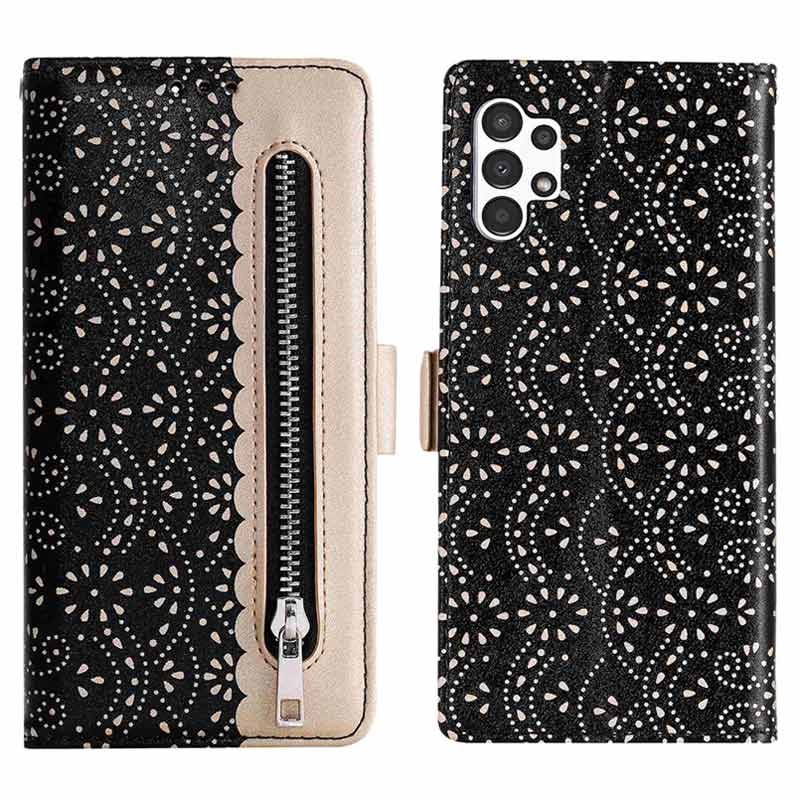 Lace Pattern Samsung Galaxy A13 Wallet Case