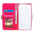Lace Pattern Samsung Galaxy A22 5G, Galaxy F42 5G Wallet Case - Hot Pink