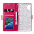 Lace Pattern Samsung Galaxy A32 5G/M32 5G Wallet Case - Hot Pink