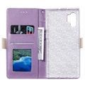 Lace Pattern Samsung Galaxy A32 5G/M32 5G Wallet Case - Purple