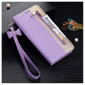 Lace Pattern Samsung Galaxy A32 5G/M32 5G Wallet Case - Purple