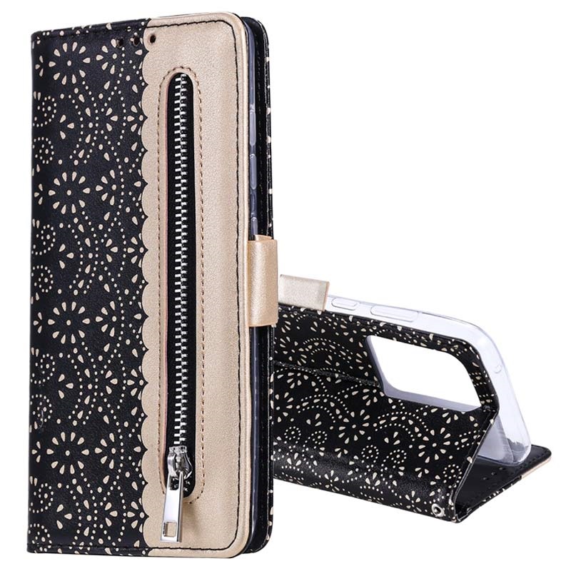 Lace Pattern Samsung Galaxy S21 Ultra 5g Wallet Case Lace Pattern Samsung Galaxy S21 Ultra 5g Wallet Case