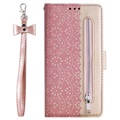 Lace Pattern iPhone 11 Pro Wallet Case - Rose Gold