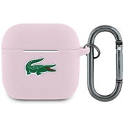 AirPods 4 Lacoste Croc Logo Liquid Silicone Case - Pink