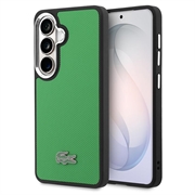 Samsung Galaxy S26+ Lacoste Iconic Petit Pique Metal Logo Case - MagSafe Compatible - Green