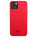 Lacoste iPhone 13 Liquid Silicone Case - Red