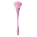 Large Electroplated Makeup Powder Brush