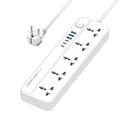 Ldnio SC5614 Power Strip with 5 Outlets and 6 USB Ports - 2m, EU P