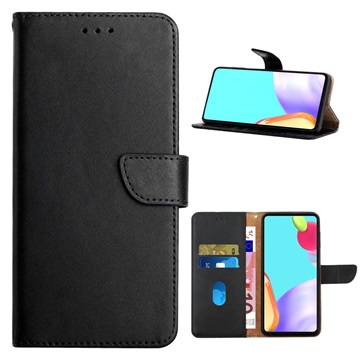 OnePlus Nord 2T Wallet Leather Case with Stand - Black