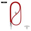 Leeu Design Stylish Universal Crossbody Phone Lanyard - 120cm, 6mm - Red