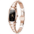 Lemfo H8 Pro Women's Bluetooth Smart Watch - Gold