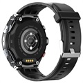 Lemfo T92 Smartwatch with TWS Earphones - iOS/Android - Black