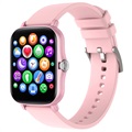 Lemfo Y20 Waterproof Smartwatch with Heart Rate - Pink