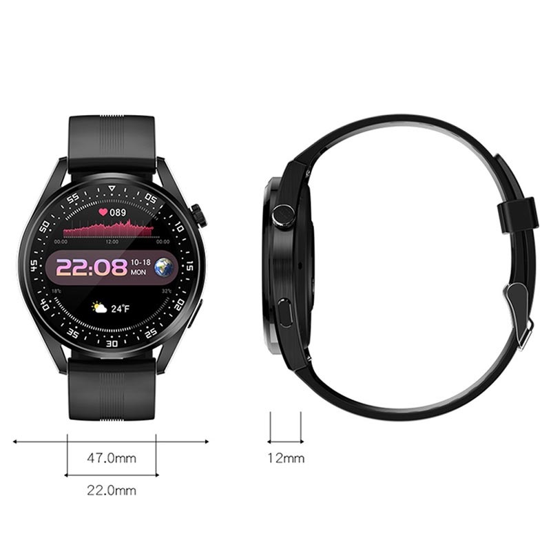 Lemonda Smart E20 Pro Smartwatch - Stainless Steel