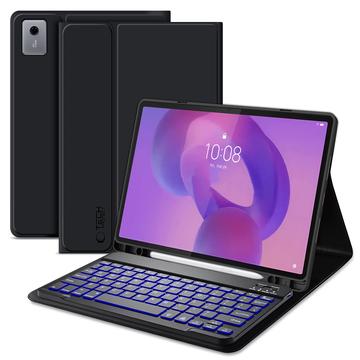 Lenovo Idea Tab Plus Tech-Protect SmartCase Pen Bluetooth Keyboard Case - Black
