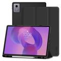 Lenovo Idea Tab Plus Tech-Protect SmartCase Pen Tri-Fold Folio Case - Black