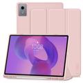 Lenovo Idea Tab Plus Tech-Protect SmartCase Pen Tri-Fold Folio Case - Pink