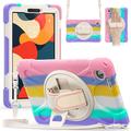 Lenovo Tab K9 Heavy Duty 360 Case with Hand Strap - Colorful