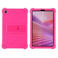 Lenovo Tab K9 Silicone Case with Kickstand - Hot Pink