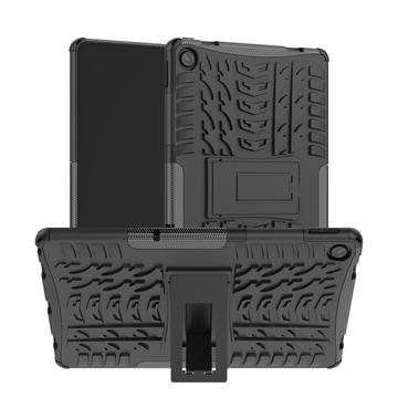 Lenovo Tab M10 Plus Gen 3 Anti-Slip Hybrid Case with Kickstand - Black