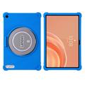 Lenovo Tab Plus Gen 2 Shockproof Silicone Case with Pencil Holder - Dark Blue