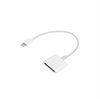 Compatible Lightning / 30-pin Adapter & Cable - iPhone, iPad, iPod - White