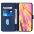 Line Series Samsung Galaxy S20 FE Wallet Case - Blue