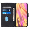 Line Series Samsung Galaxy S22 Ultra 5G Wallet Case - Black