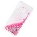 Liquid Glitter Series Samsung Galaxy A20e TPU Case - Pink