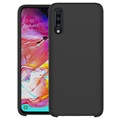 Samsung Galaxy A70 Liquid Silicone Case - Black