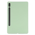 Samsung Galaxy Tab S8/S7 Liquid Silicone Case - Green