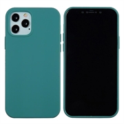 iPhone 12 Pro Max Liquid Silicone Case - Blackish Green