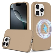 iPhone 16 Pro Max Liquid Silicone Case - MagSafe Compatible - Desert Gold