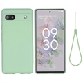 Google Pixel 6a Liquid Silicone Case - Green