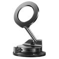 Lisen A608 Magnetic Car Holder with Suction Cup - MagSafe Compatible - Black