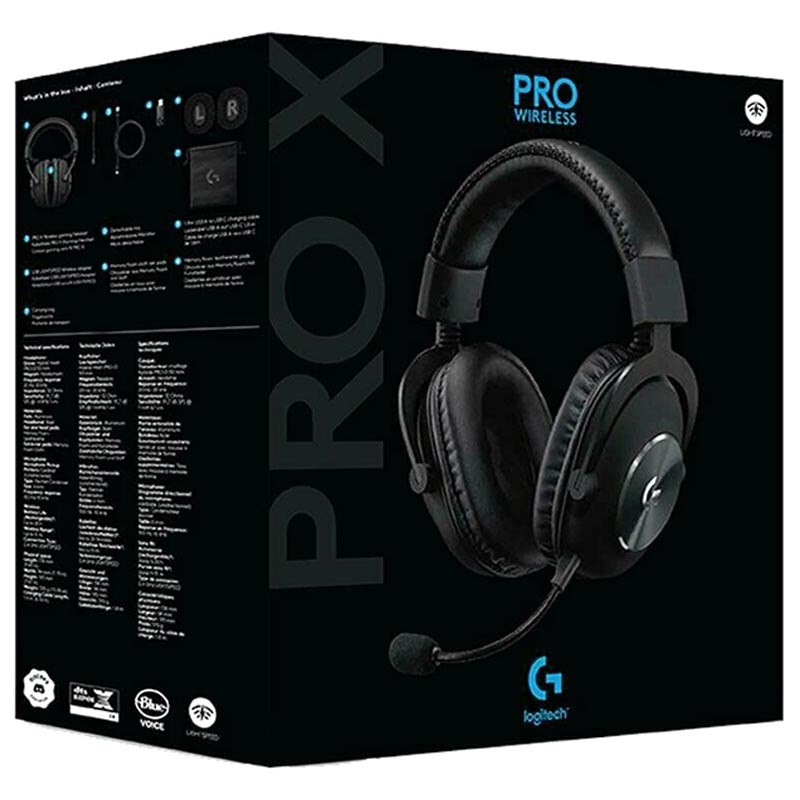 Logitech G Pro X Wireless Gaming Headset - Black