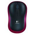 Logitech M185 Wireless Mouse - Red