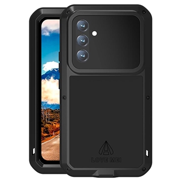 Samsung Galaxy A54 5G Love Mei Powerful Hybrid Case - Black