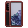 Love Mei Powerful Samsung Galaxy S20 FE Hybrid Case - Red