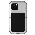 Love Mei Powerful iPhone 13 Mini Hybrid Case - Silver