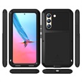 Love Mei Powerful Samsung Galaxy S22 5G Hybrid Case - Black