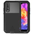 Love Mei Powerful Huawei P20 Pro Hybrid Case - Black