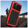 Love Mei Powerful iPhone 13 Hybrid Case - Red