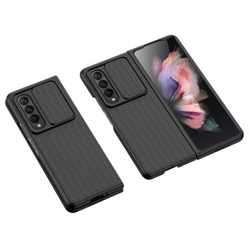 Luggage Series Samsung Galaxy Z Fold4 5G Case - Black