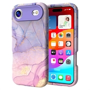 iPhone Air Luxury Marble Hybrid Case - Purple / Pink
