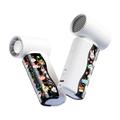 M126 Mini Portable Pocket Fan with Stickers Display - 18000RPM - White