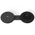 M40 2-in-1 Magnetic Wireless Charger for iPhone, Apple Watch, AirPods - 25W/5W - Black