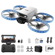 M6S Foldable Drone with Dual Camera and 4.3" Screen Remote