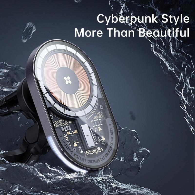 MCDODO CH2340 Prism Series Wireless Charger Car Mount Air