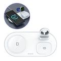MCDODO CH-7060 MDD Magnetic 3-in-1 Charging Dock Multi-function Wireless Charger Charging Station - White